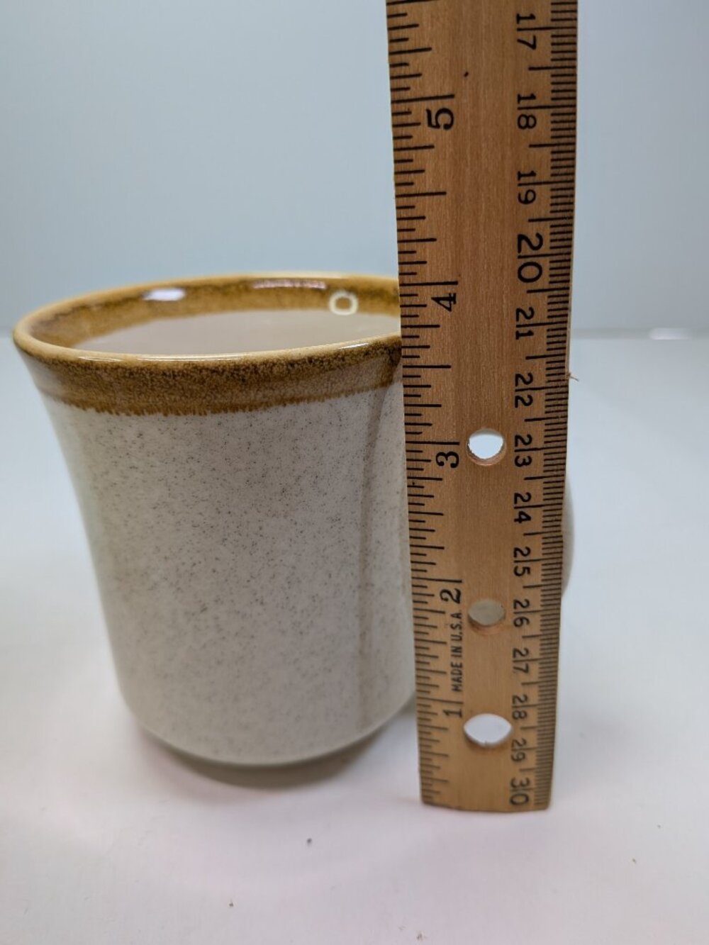 Mikasa Stone Manor Coffee Mugs Set of 3 Vintage F5800 Brown Earth Stoneware - Picture 7 of 10